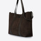 MYRA Leather Tote Bag - Dark Brown