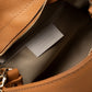 HELEN Leather Shoulder Bag - Cuoio