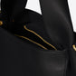 ELEUA Leather Shoulder Bag - Black