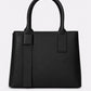RACHELE Leather Top Handle Bag - Black