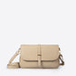 AMALFI Leather Crossbody Bag - Fango