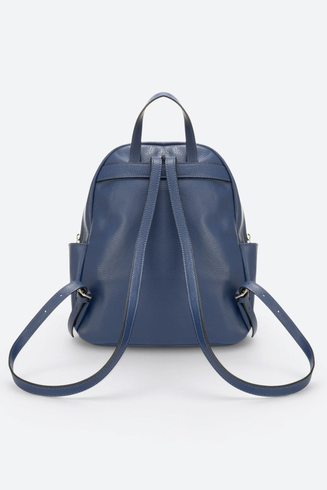 MALIKA Leather Backpack - Blue
