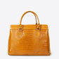 SAGE Leather Top Handle Bag - Cuoio
