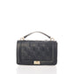 ERIS Leather Crossbody Bag - Black