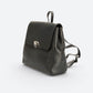 LYRA Leather Backpack - Black