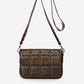 EMILIA Leather Crossbody Bag - Bronzo