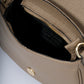 ALEXIA Leather Shoulder Bag - Fango