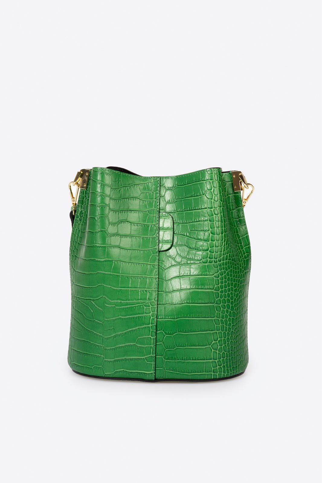 CAPRICE Leather Shoulder Bag - Verde Mela