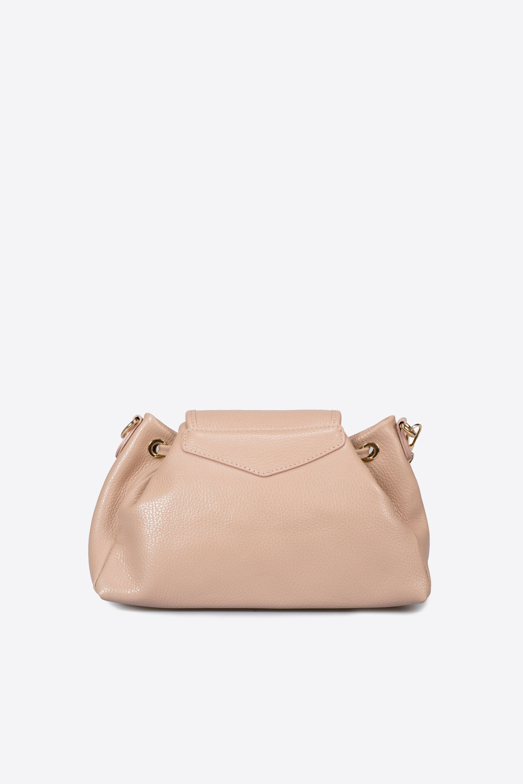 JOANNA Leather Top Handle Bag - Cipria