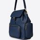NOA Leather Backpack - Blue