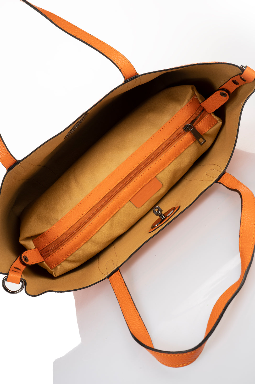 Lacoste Anna Reversible Tote Bag in Orange